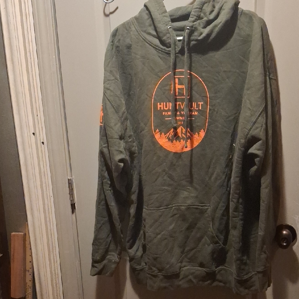 Green and Orange Men's Sweater